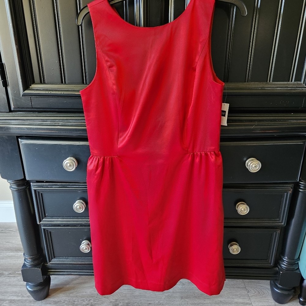 Red Sleeveless Dress